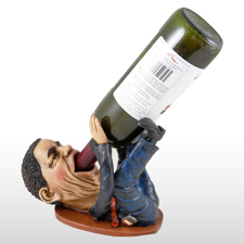 Obama wine bottle holder