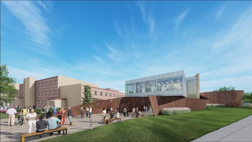 Rendering of new facility