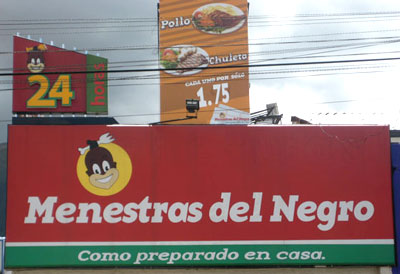 Menestras del Negro