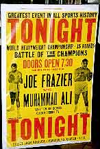 Frazier Ali fight poster