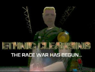 Ethnic Cleansing video game screenshot