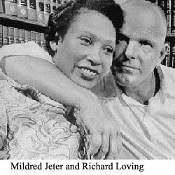 Mildred Jeter and Richard Loving
