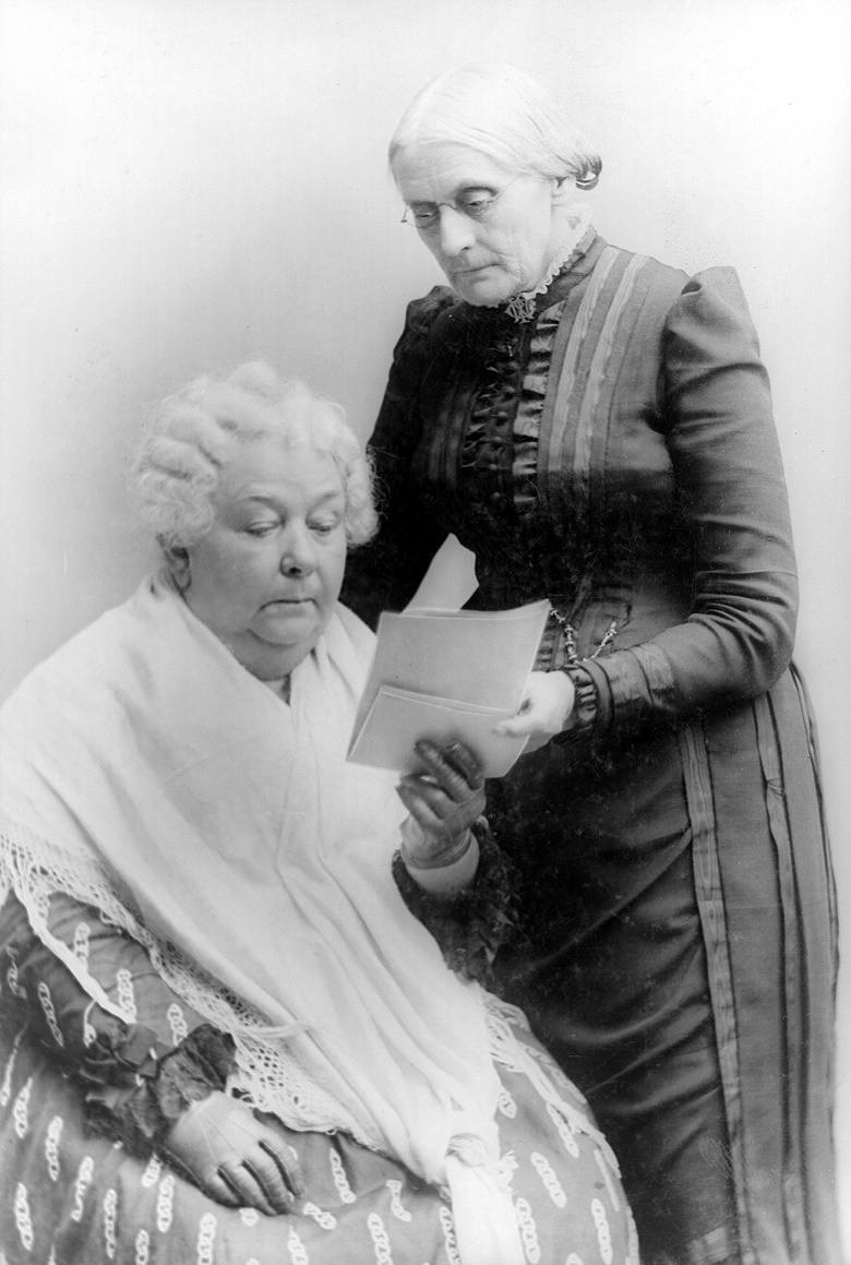 Cady Stanton and Susan B Anthony
