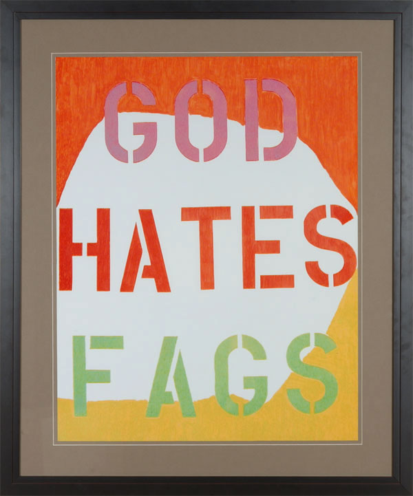 God Hates Fags poster